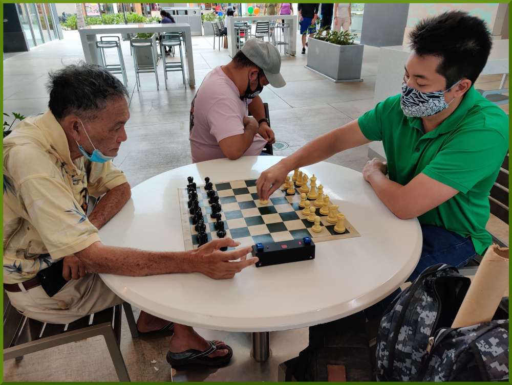 May 4th, 2021. Shaun challenges Bob to a game of chess.