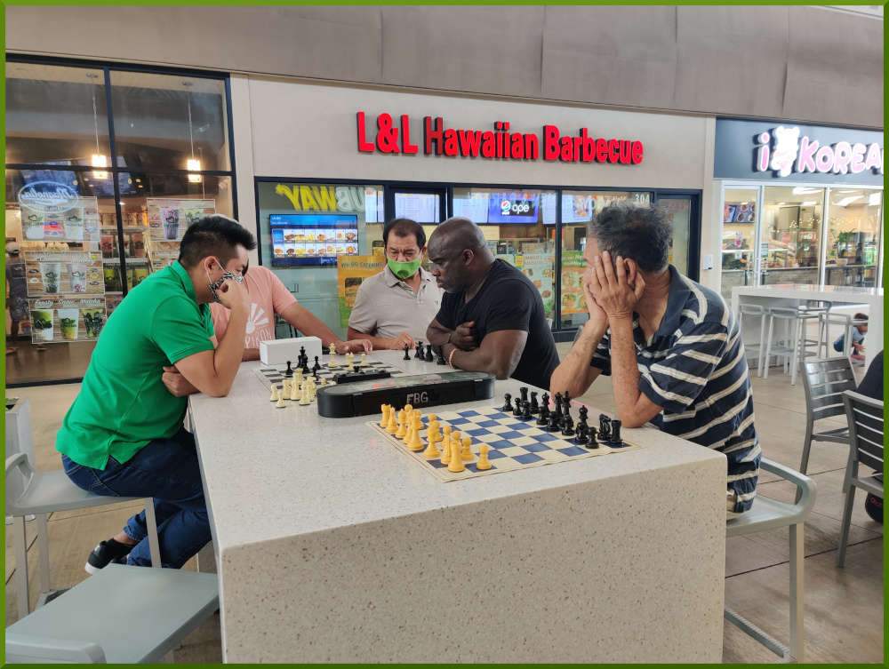 May 25th, 2021. Ka Makana Alii chess meetup.