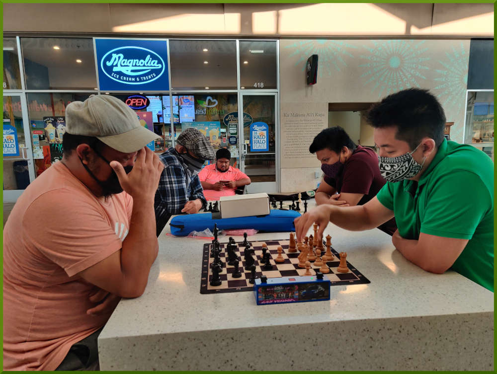 May 25th, 2021. Ka Makana Alii chess meetup.