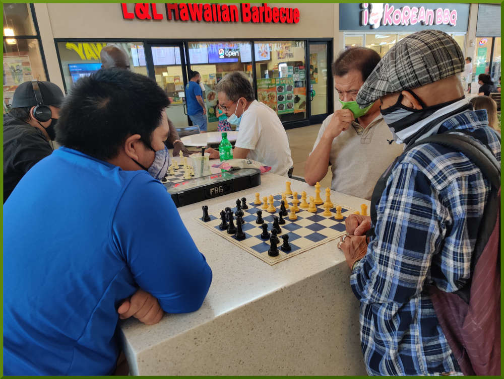 May 25th, 2021. Ka Makana Alii chess meetup.