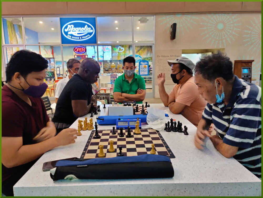 May 25th, 2021. Ka Makana Alii chess meetup.