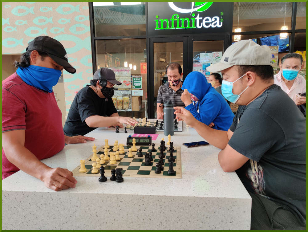 February 2, 2021. Ka Makana Alii chess meetup.