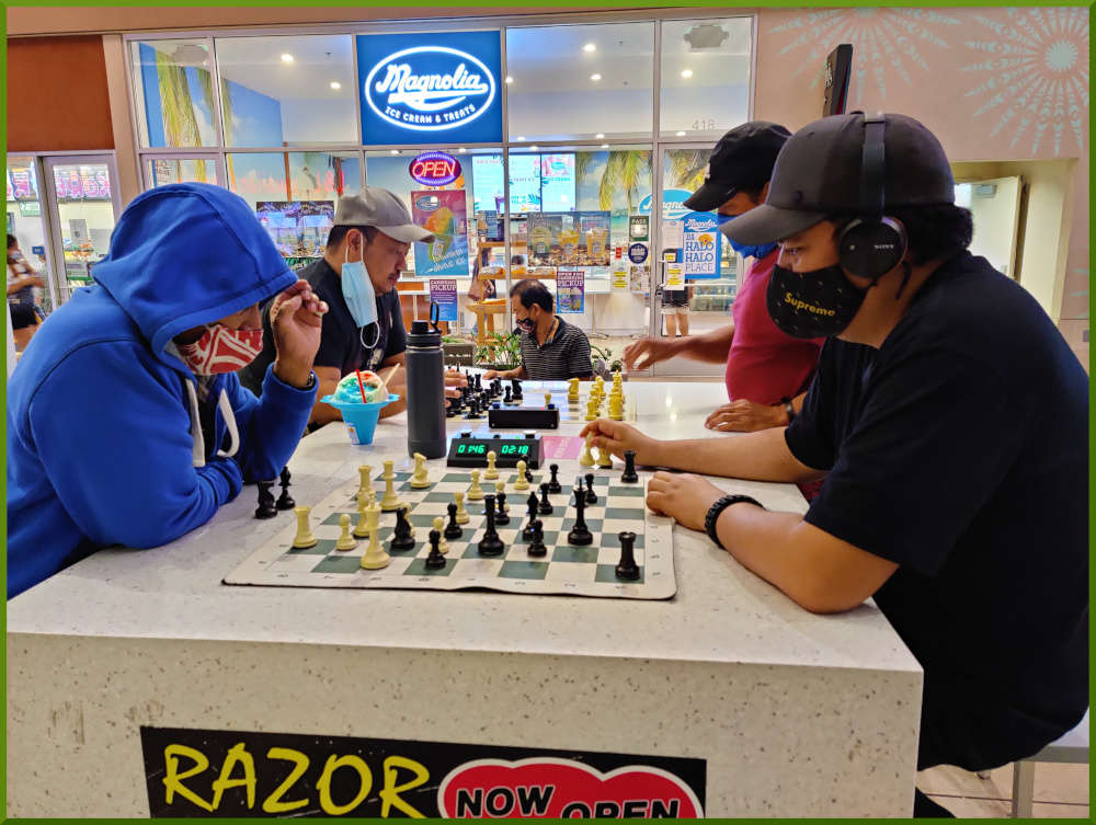 February 2, 2021. Ka Makana Alii chess meetup.