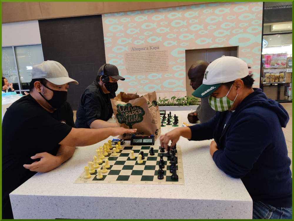 March 2nd, 2021. Ray challenges Jeremy (near board). Nick vs Ramon (far board).