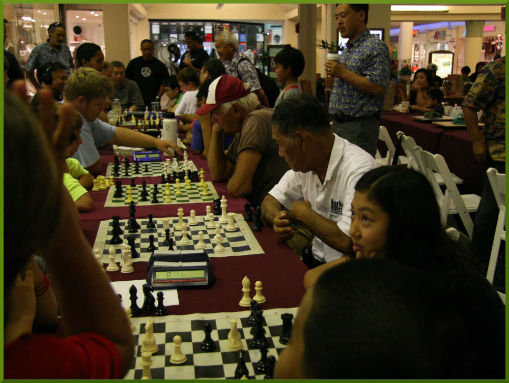 July 8, 2015. Kahala Mall Chess club meet up.