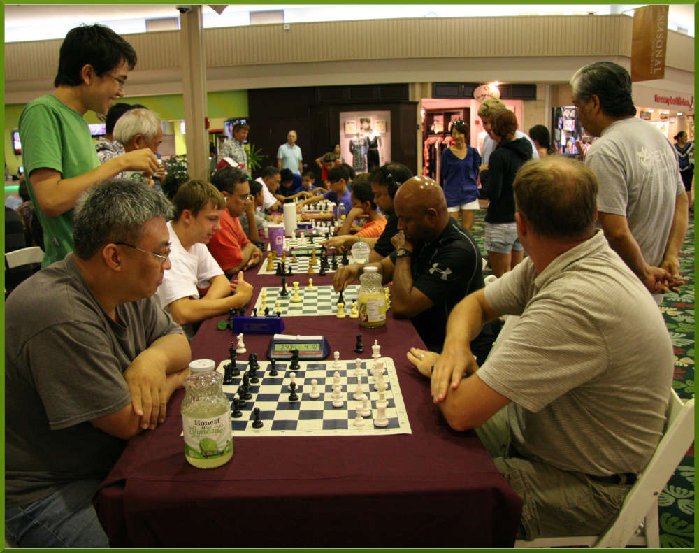 July 8, 2015. Kahala Mall Chess club meet up.