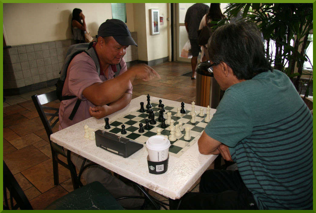 July 31, 2018. Manny and Larry still at it.