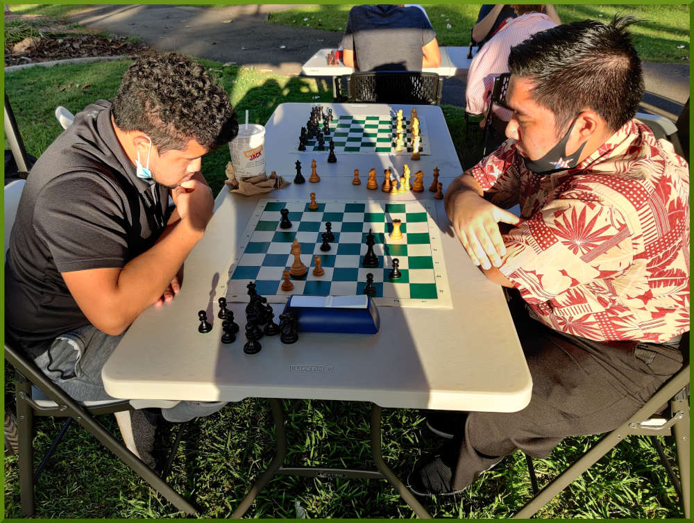 December 11th, 2021. Honolulu Zoo chess meetup.