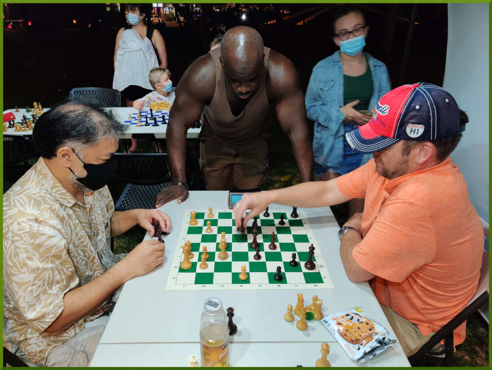 December 11th, 2021. Honolulu Zoo chess meetup.