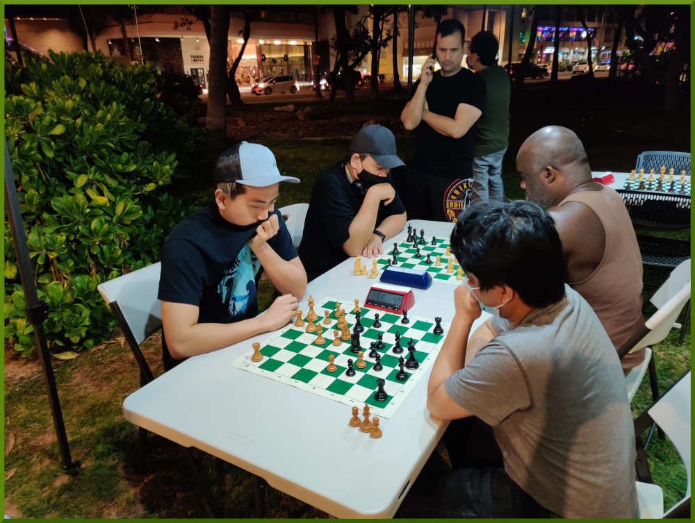 December 11th, 2021. Honolulu Zoo chess meetup.