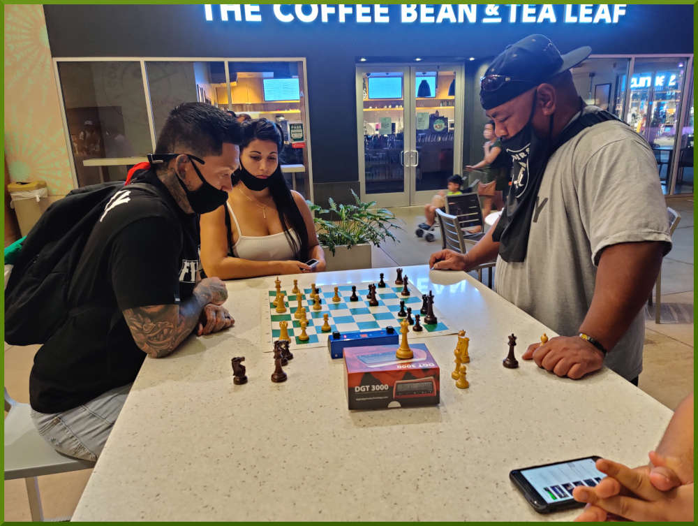 July 13th, 2021. Ka Makana Alii chess meetup.