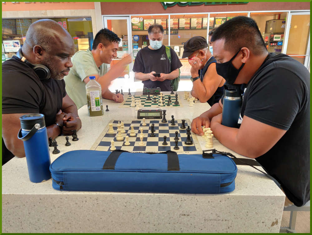 July 20th, 2021. Ka Makana Alii chess meetup.