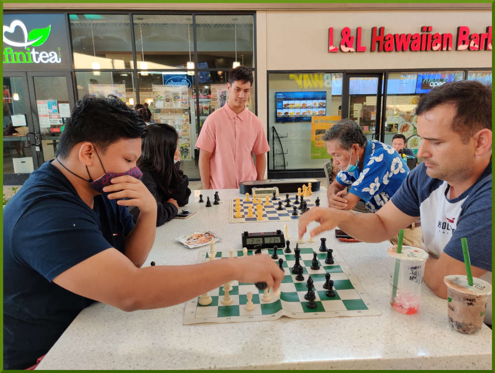 July 20th, 2021. Ka Makana Alii chess meetup.