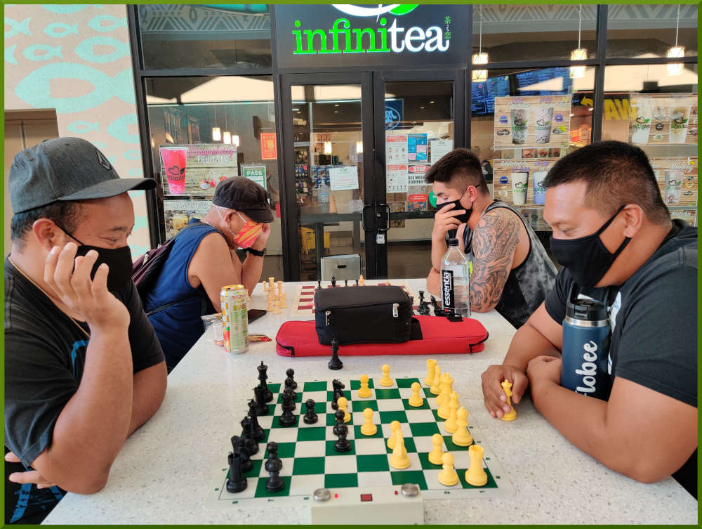 July 20th, 2021. Ka Makana Alii chess meetup.