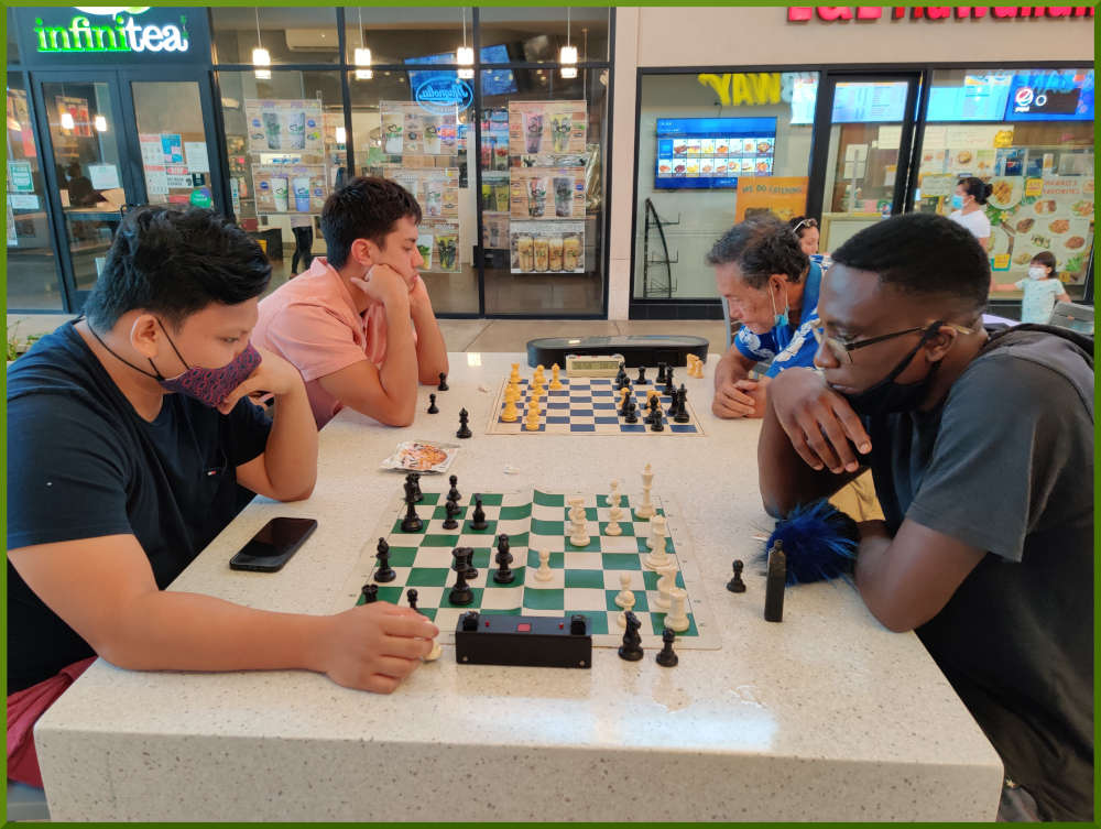 July 20th, 2021. Ka Makana Alii chess meetup.