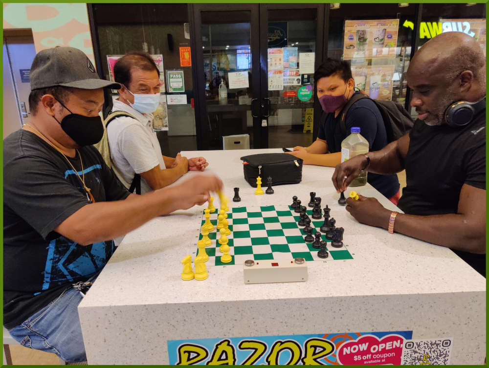 July 20th, 2021. Ka Makana Alii chess meetup.