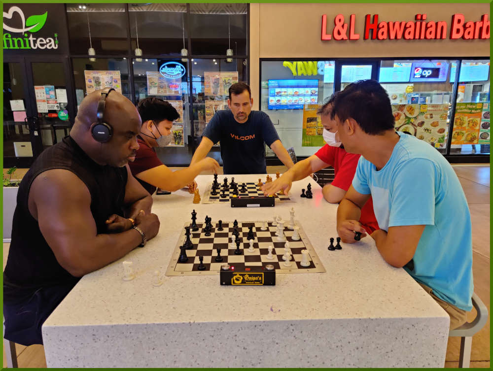 July 27th, 2021. Ka Makana Alii chess meetup.