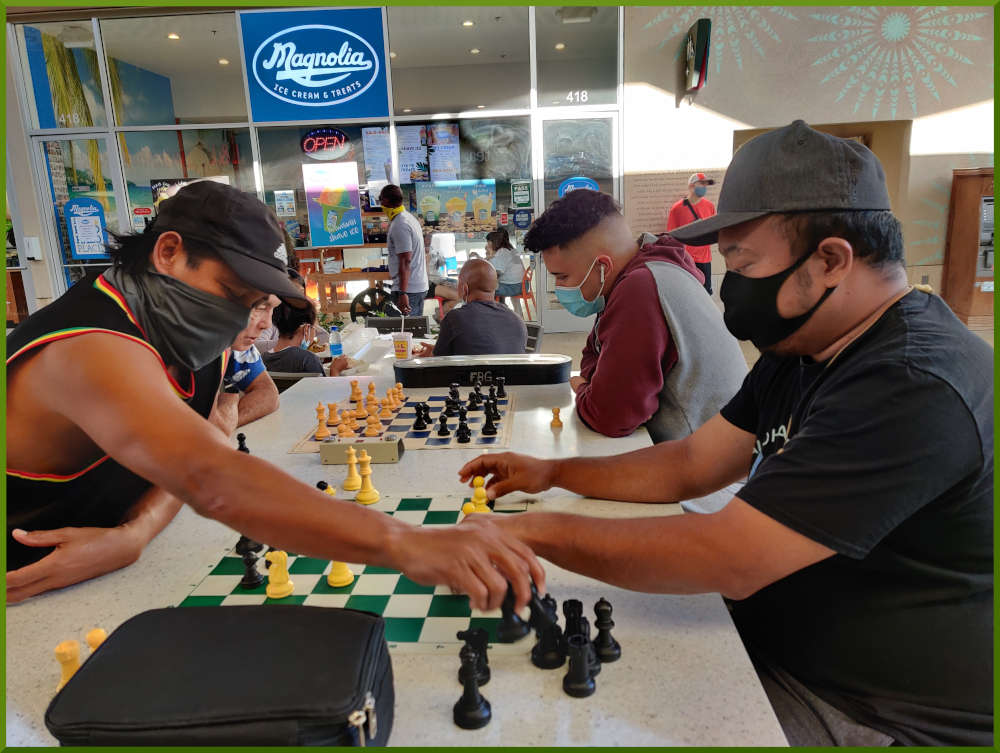 August 3rd, 2021. Ka Makana Alii chess meetup.