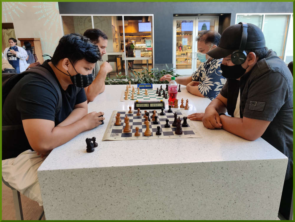 August 3rd, 2021. Ka Makana Alii chess meetup.