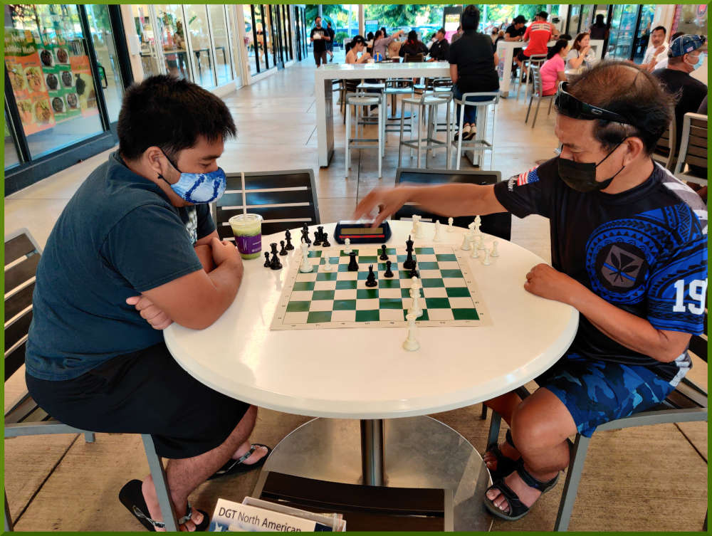 August 3rd, 2021. Ka Makana Alii chess meetup.