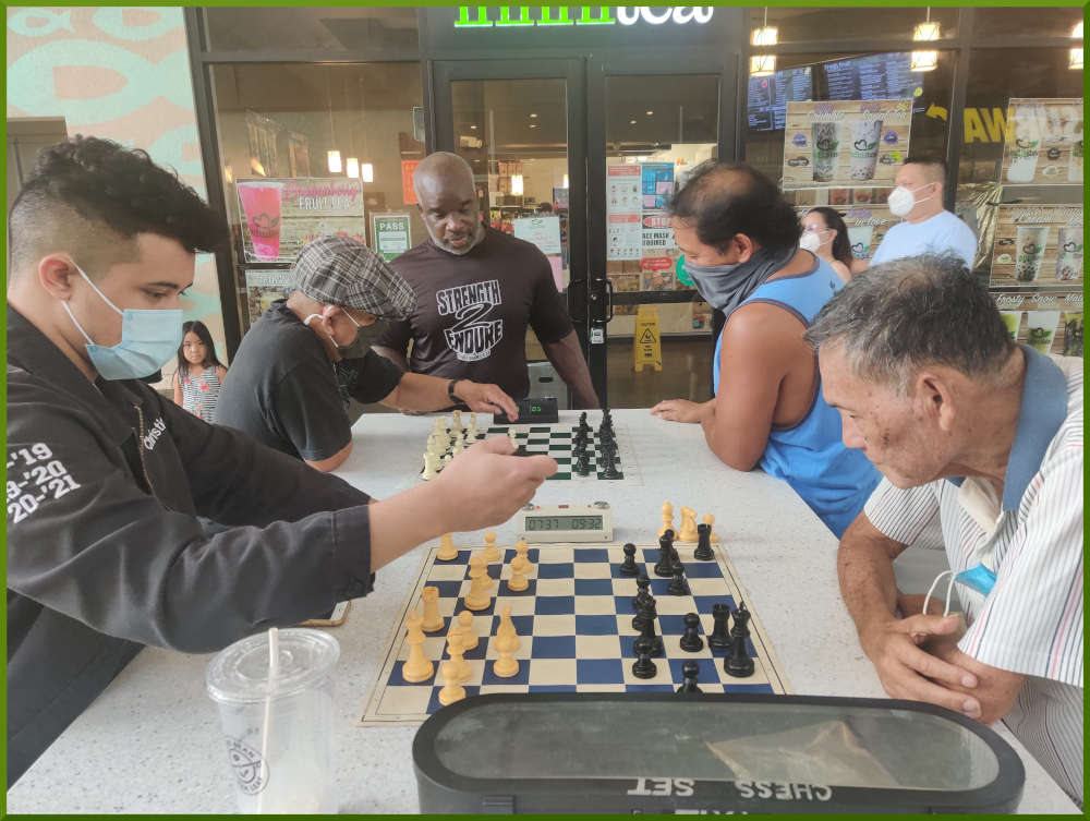 August 10th, 2021. Ka Makana Alii chess meetup.