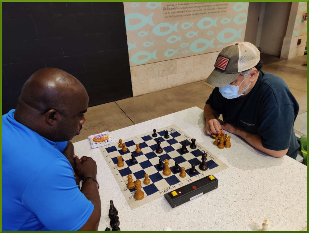 September 28th, 2021. Ka Makana Alii chess meetup.