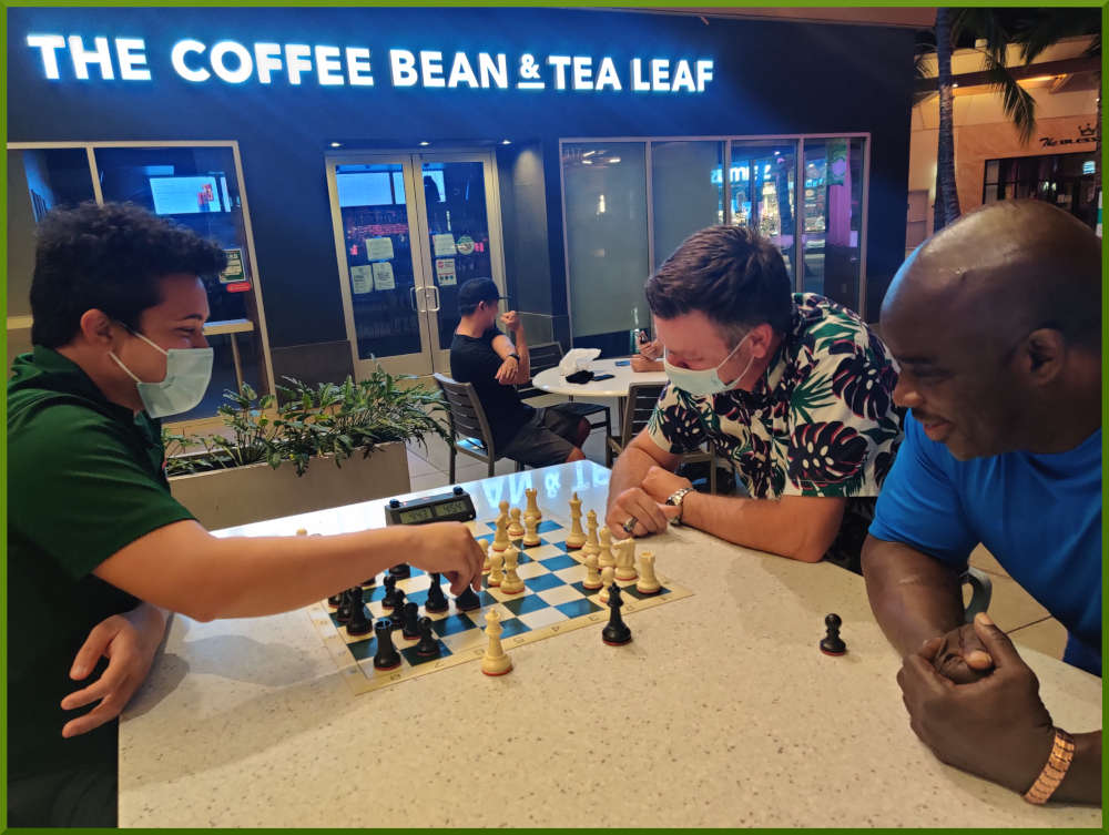 September 28th, 2021. Ka Makana Alii chess meetup.