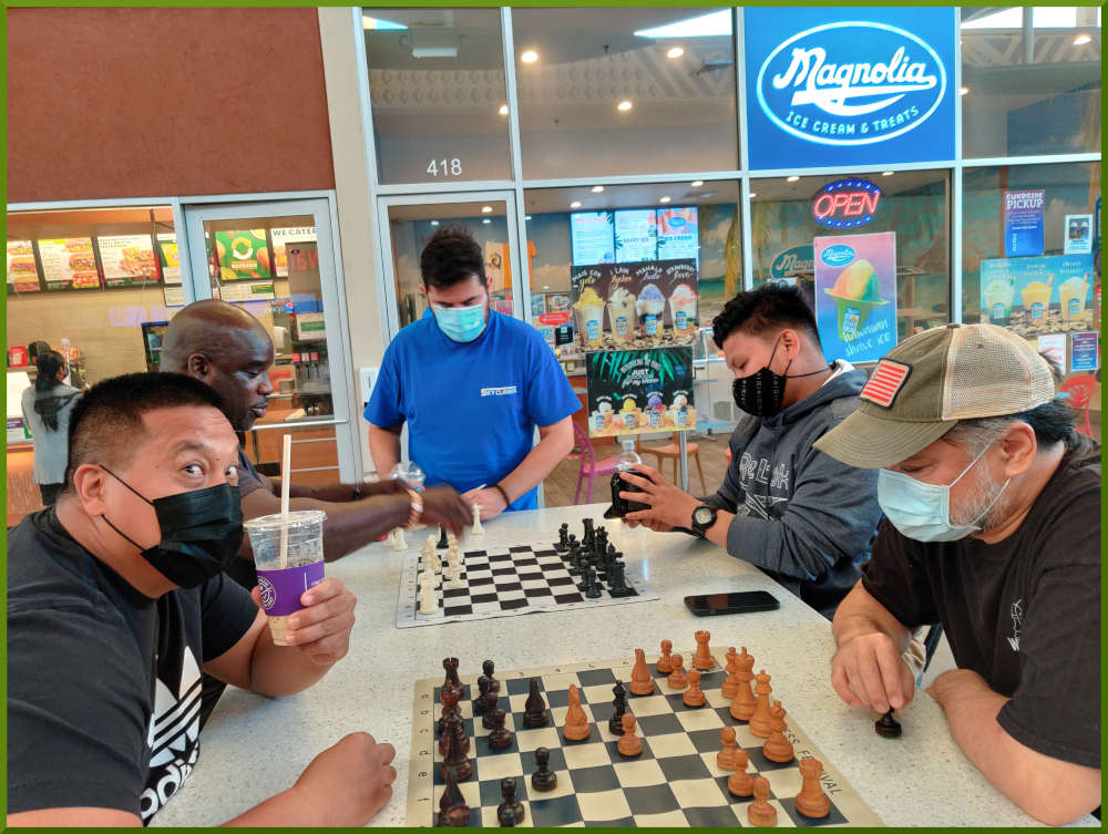 October 5th, 2021. Ka Makana Alii chess meetup.