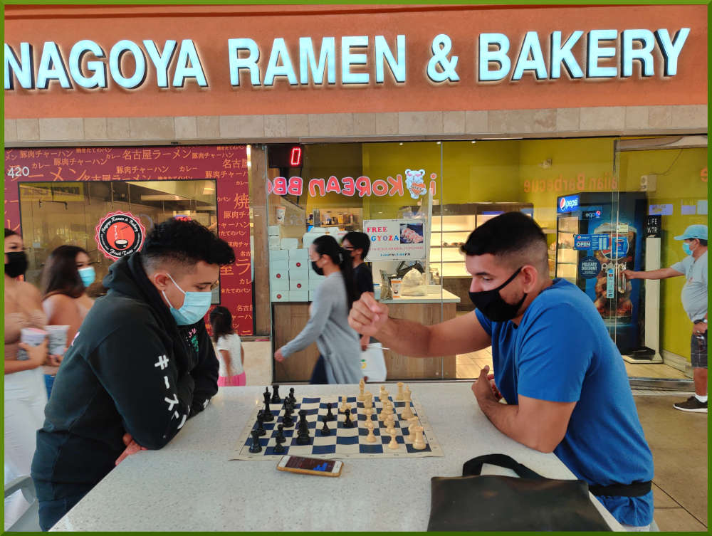 October 5th, 2021. Ka Makana Alii chess meetup.