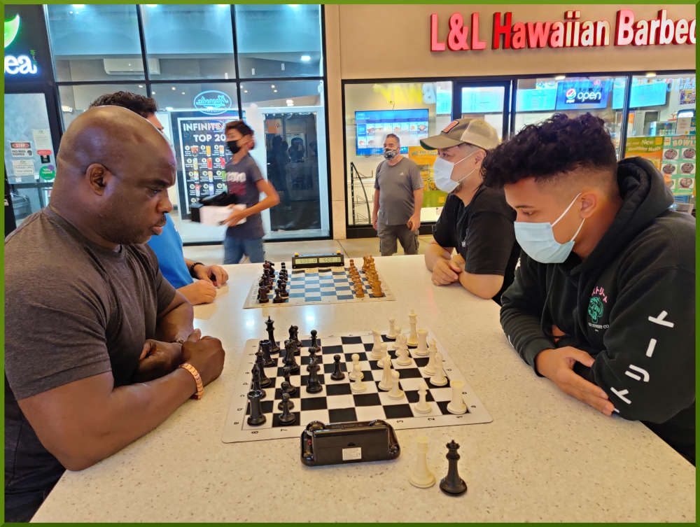 October 5th, 2021. Ka Makana Alii chess meetup.