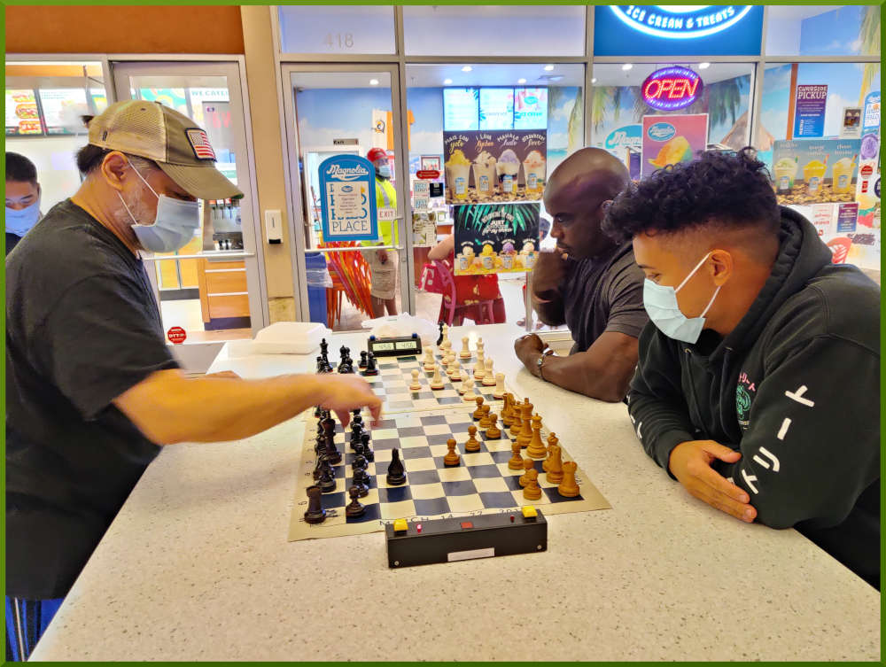 October 5th, 2021. Ka Makana Alii chess meetup.