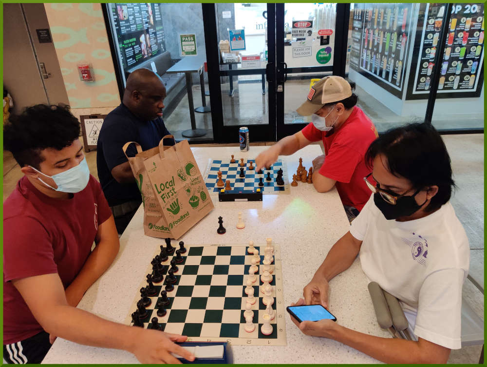 October 19th, 2021. Ka Makana Alii chess meetup.