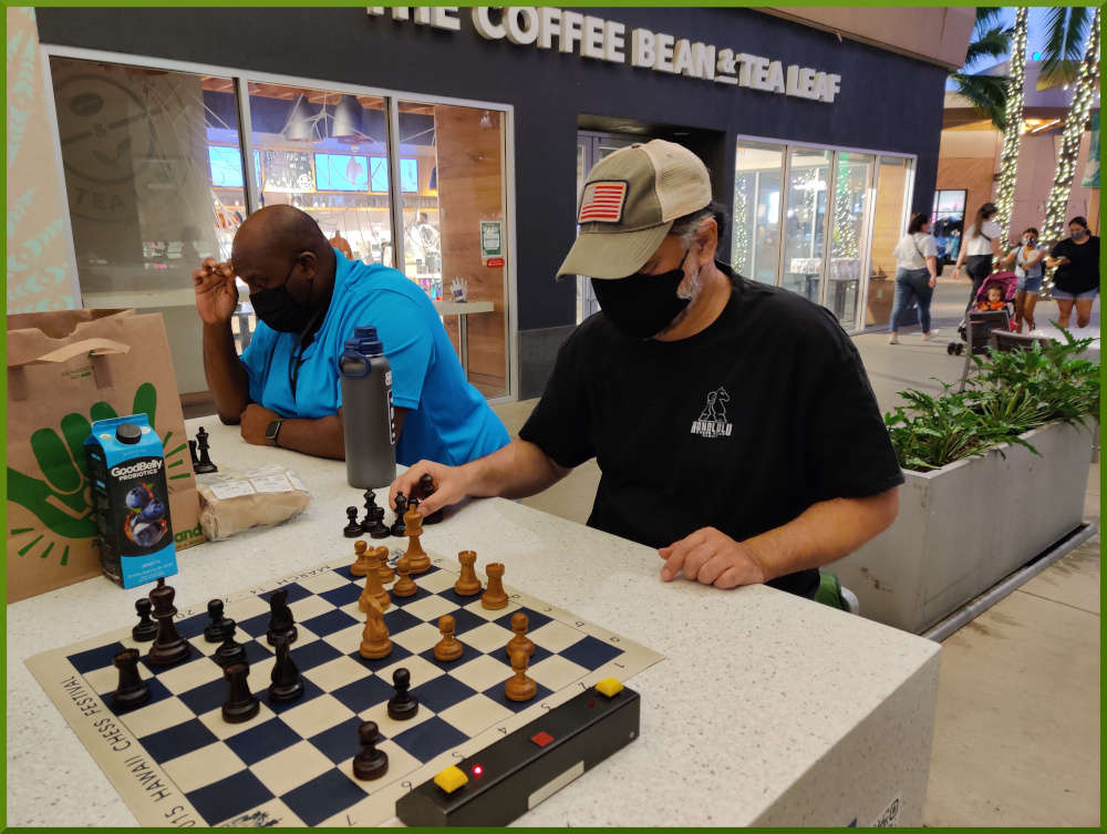 October 26th, 2021. Ka Makana Alii chess meetup.