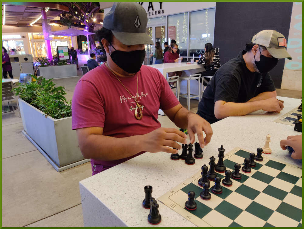 October 26th, 2021. Ka Makana Alii chess meetup.