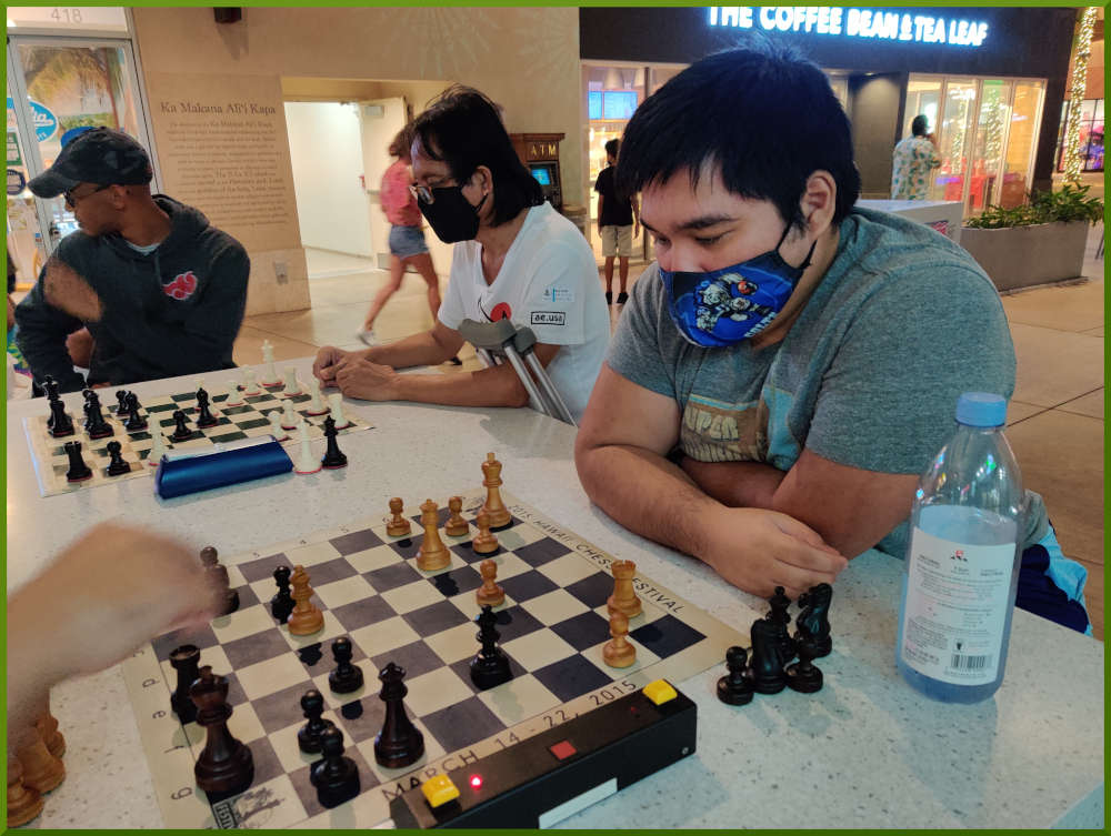 November 2nd, 2021. Ka Makana Alii chess meetup.