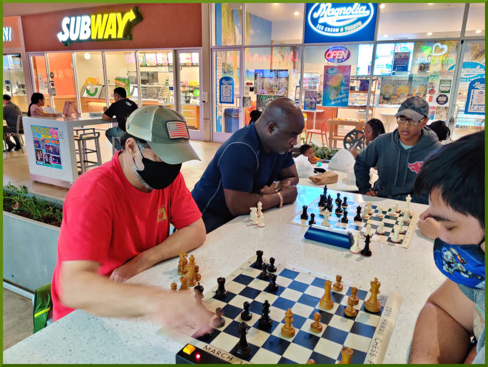 November 2nd, 2021. Ka Makana Alii chess meetup.