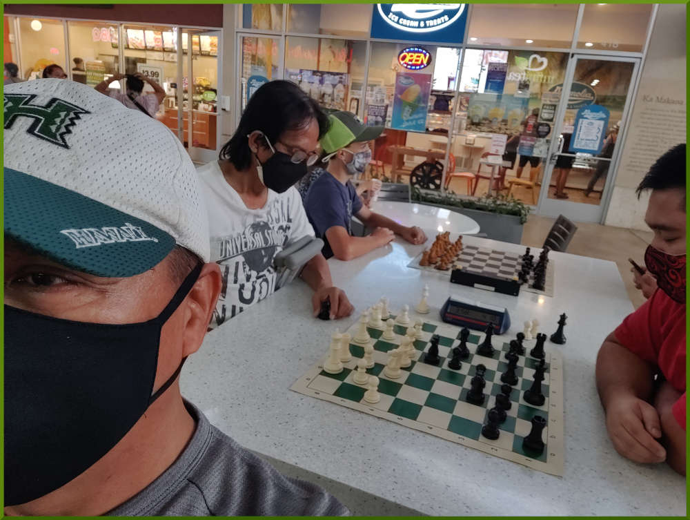 November 9th, 2021. Ka Makana Alii chess meetup.