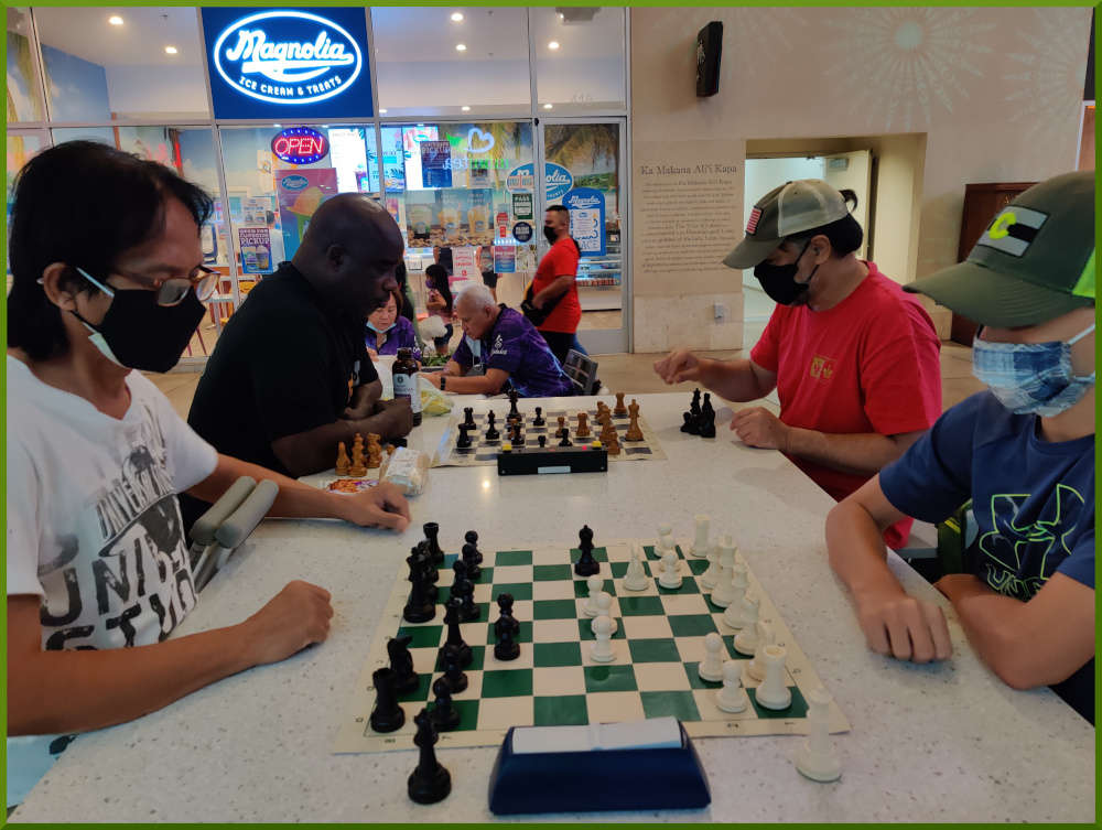 November 9th, 2021. Ka Makana Alii chess meetup.