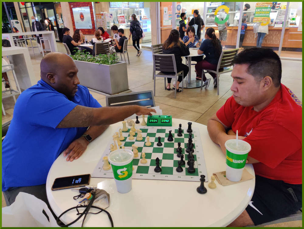 November 9th, 2021. Ka Makana Alii chess meetup.