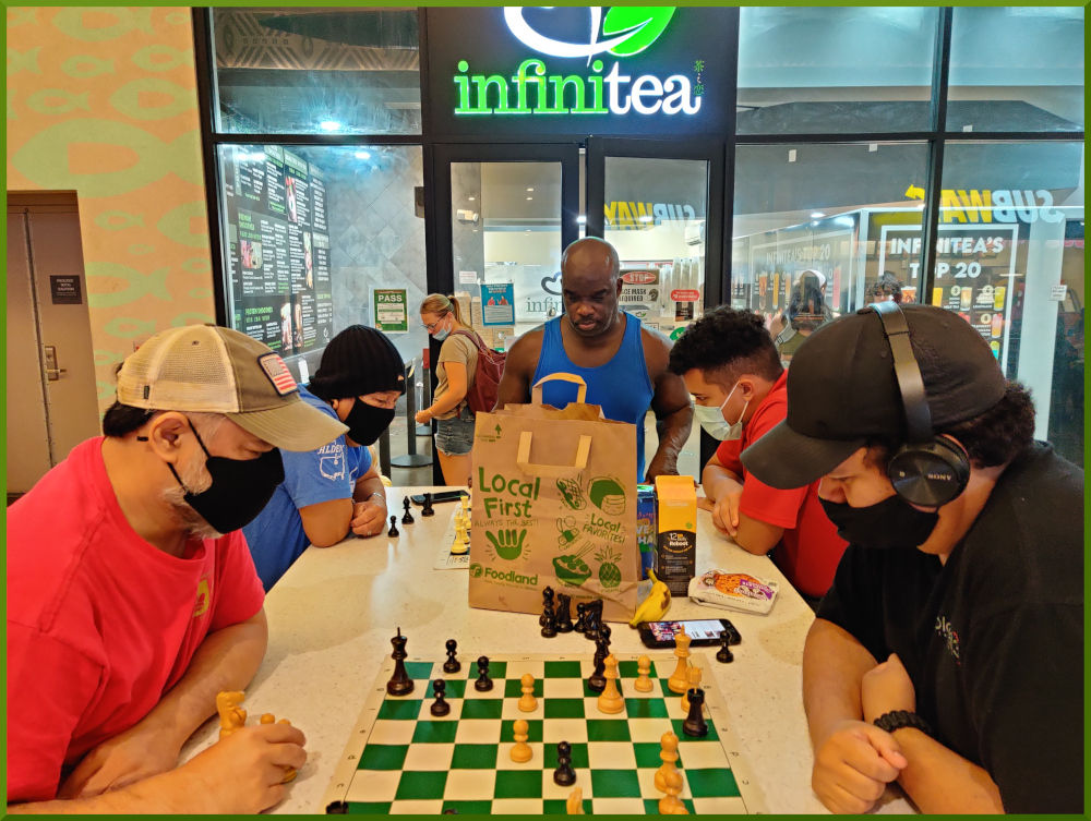 November 16th, 2021. Ka Makana Alii chess meetup.