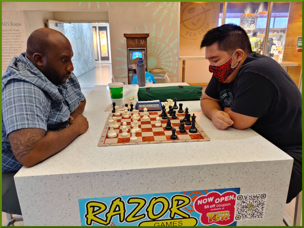 November 16th, 2021. Ka Makana Alii chess meetup.