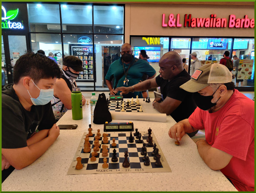 November 23rd, 2021. Ka Makana Alii chess meetup.