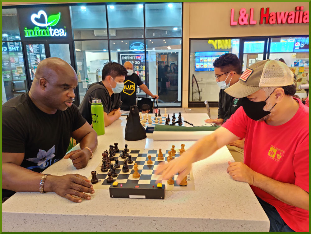 November 23rd, 2021. Ka Makana Alii chess meetup.