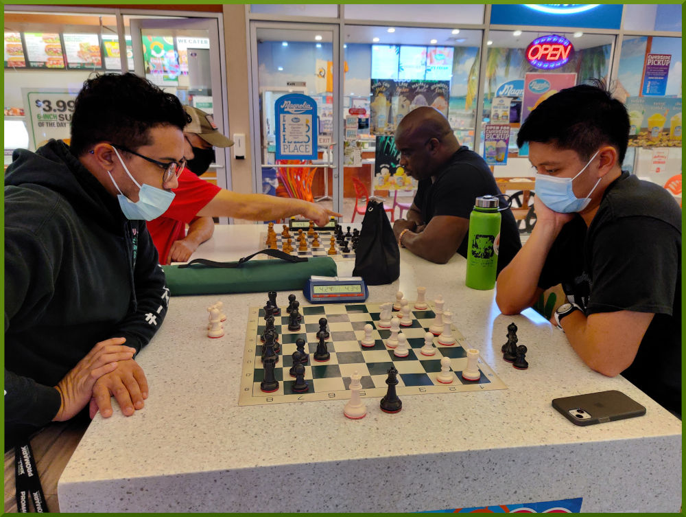 November 23rd, 2021. Ka Makana Alii chess meetup.