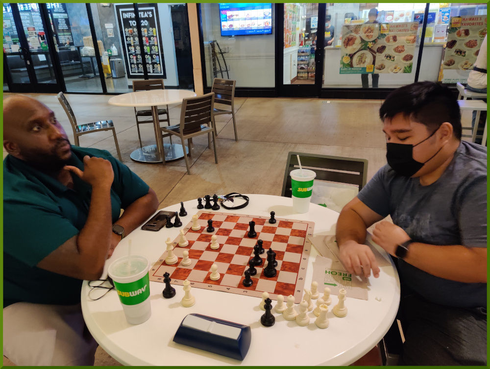 November 23rd, 2021. Ka Makana Alii chess meetup.