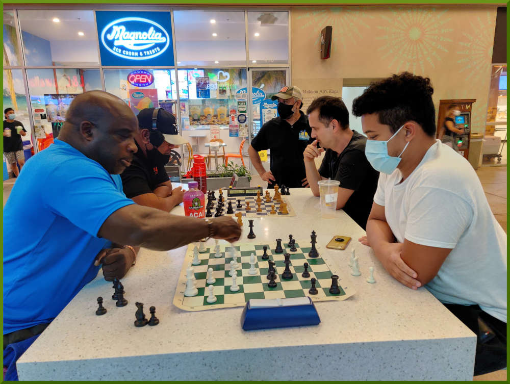 November 30th, 2021. Ka Makana Alii chess meetup.