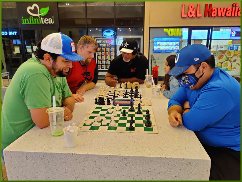 November 30th, 2021. Ka Makana Alii chess meetup.