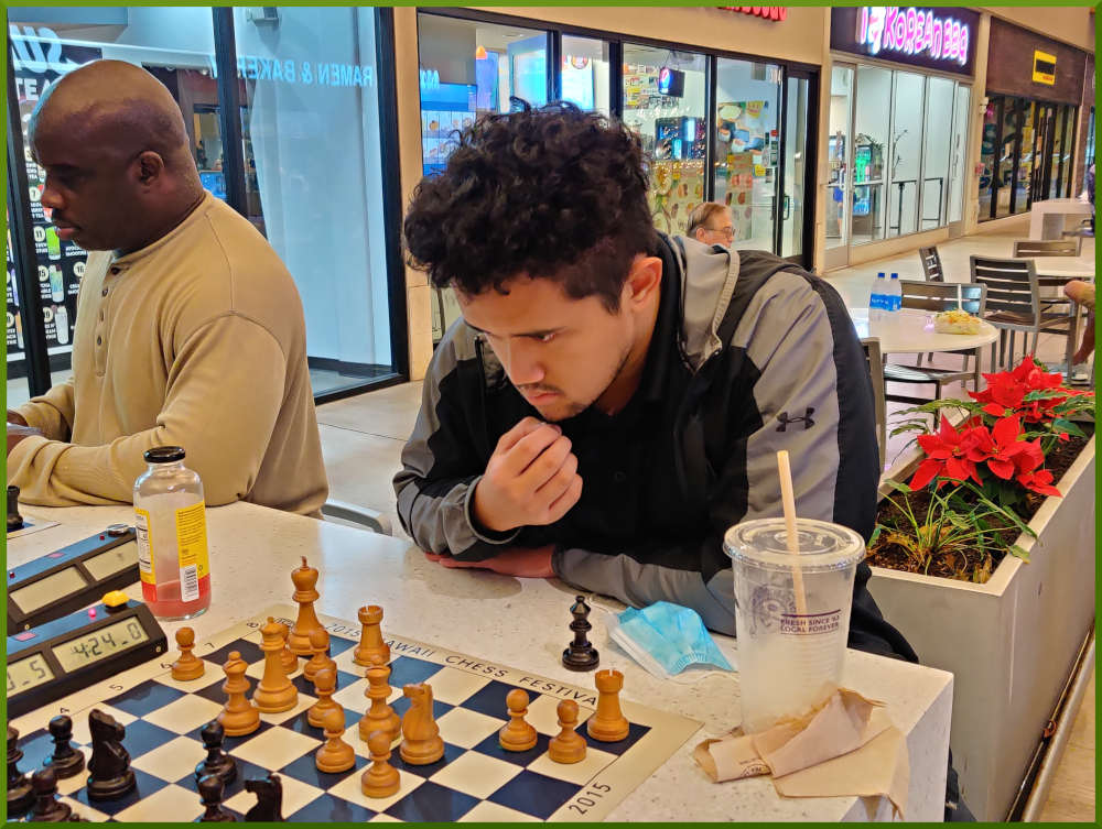 December 7th, 2021. Ka Makana Alii chess meetup.