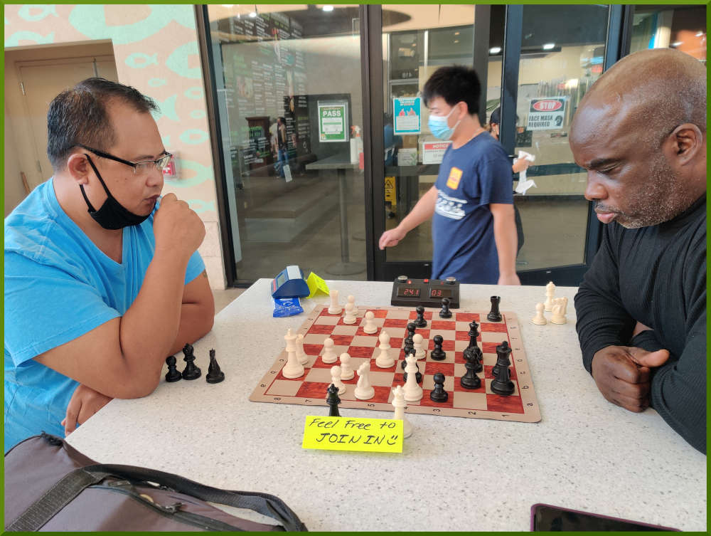 January 11th, 2022. Ka Makana Alii chess meetup.