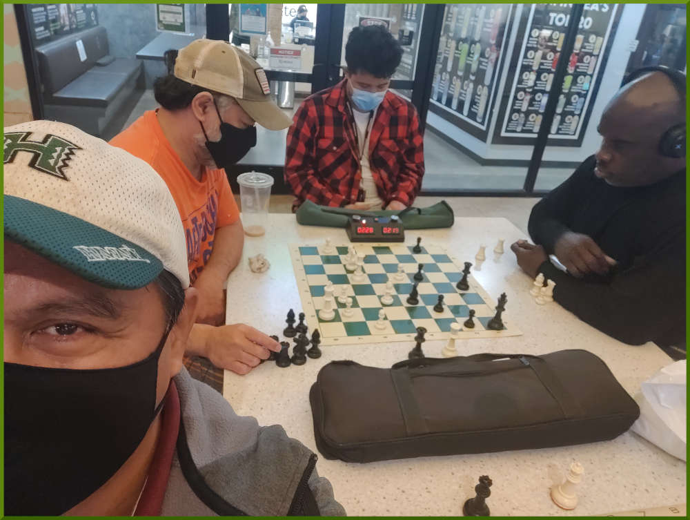 January 11th, 2022. Ka Makana Alii chess meetup.